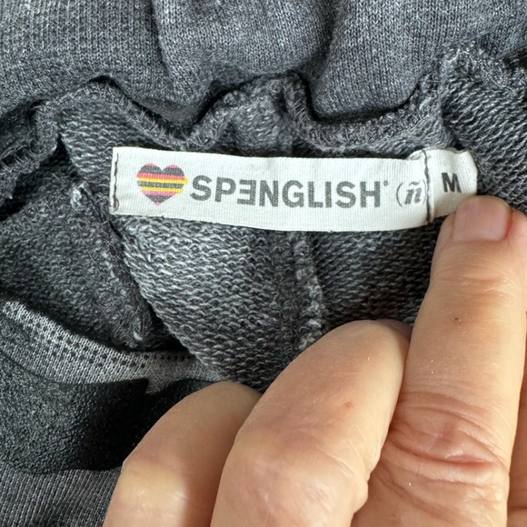 SPENGLISH black & grey Camo joggers, M, EUC - Picture 10 of 11